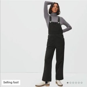 Everlane Canvas Overalls
